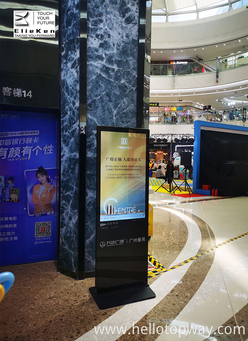 Floor Standing Screen Display